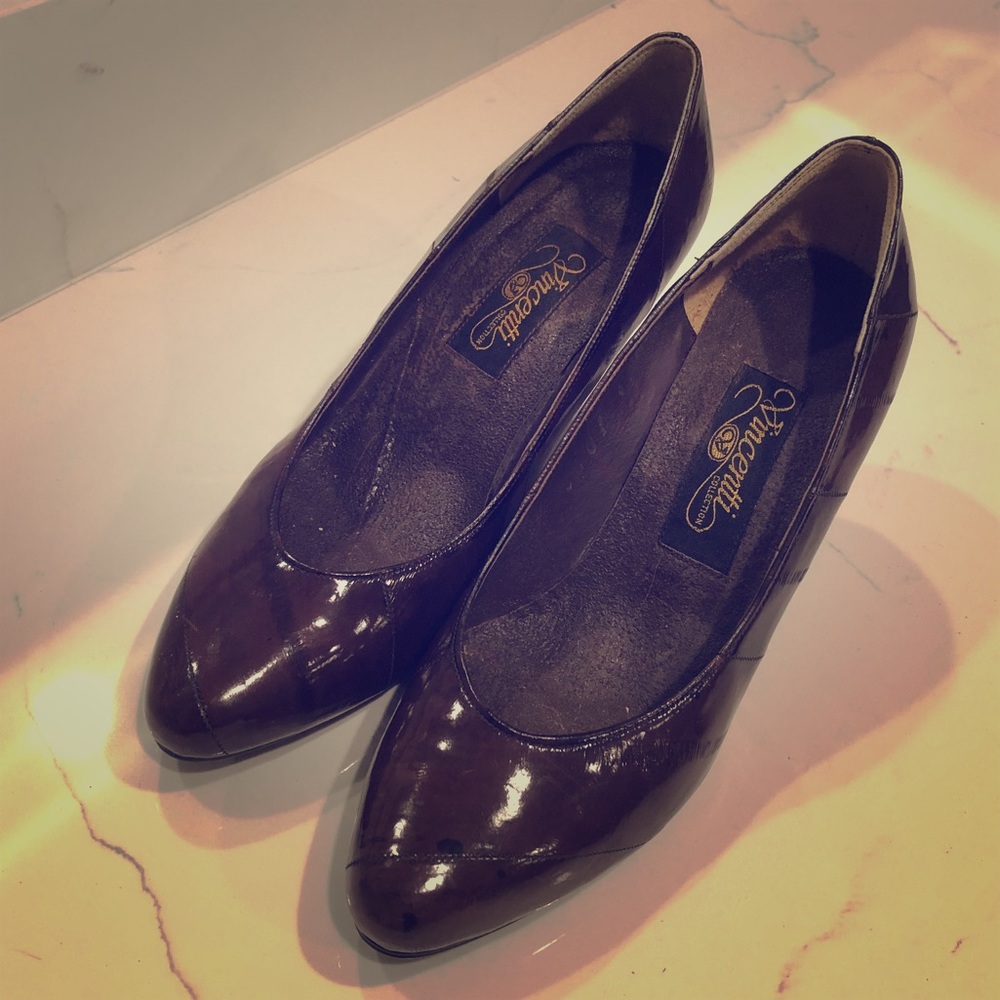 Vintage Vincentti Collection Leather Pumps